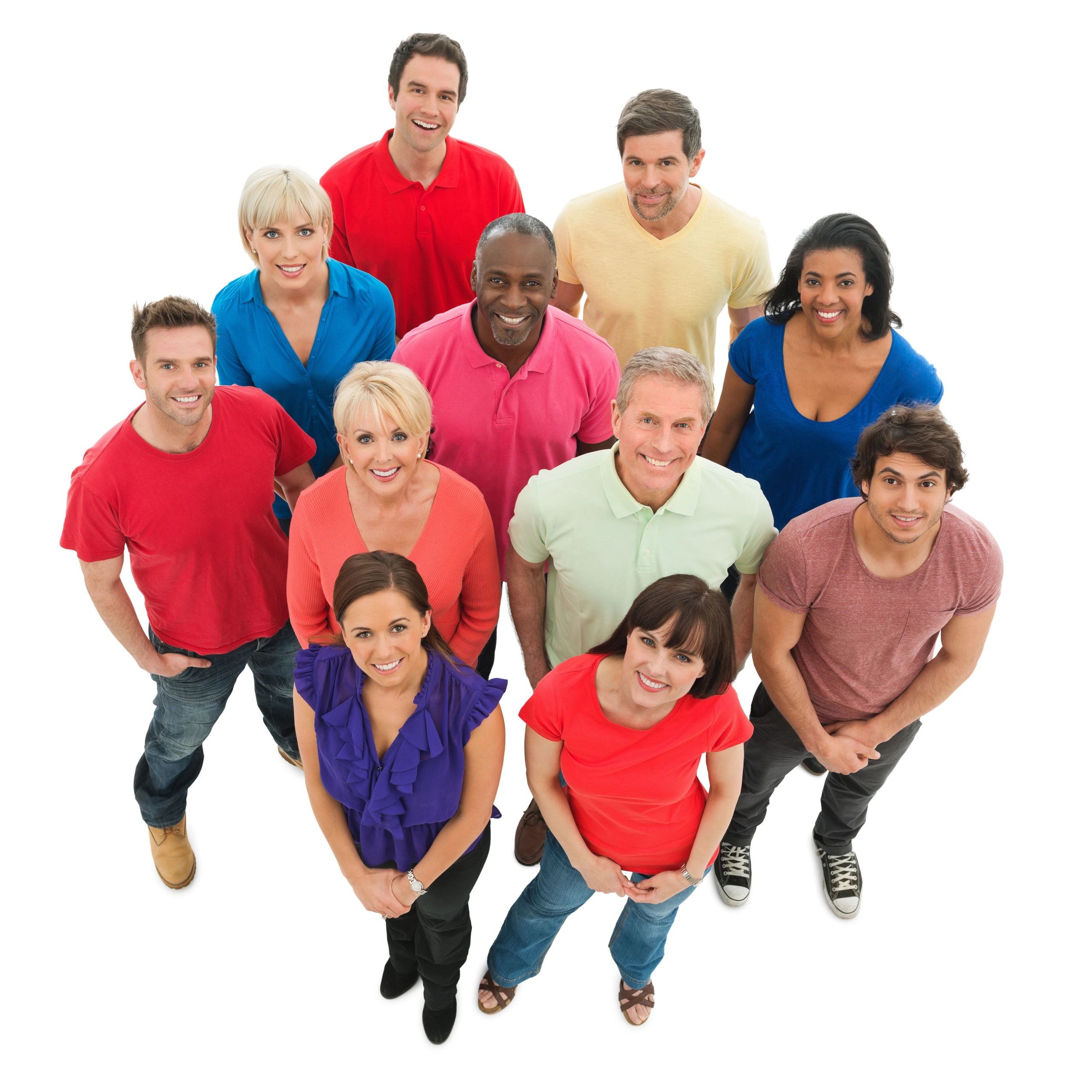 Church leadership team standing together